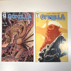 Godzilla Oblivion #1 & #2 Cover James Stokoe IDW Comic Books